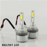 880 LED Headlights 3800LM